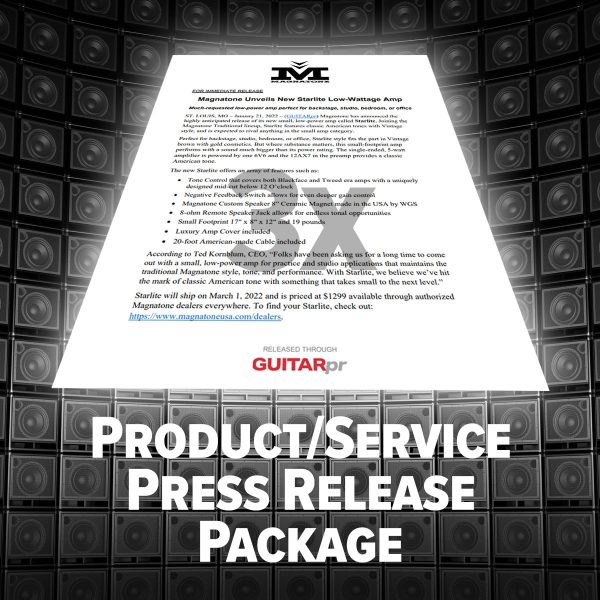 Product/Service Press Release