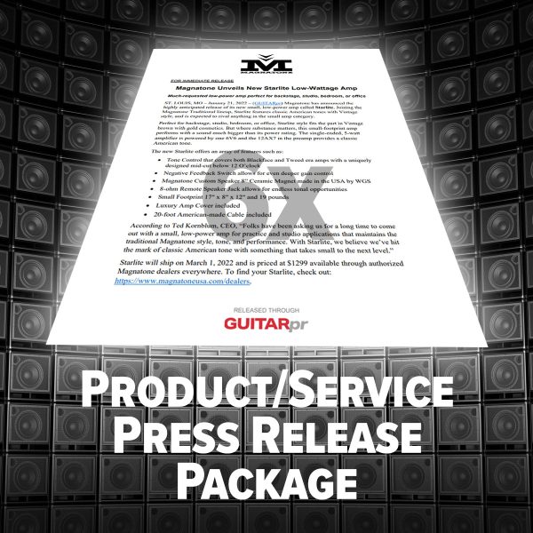Product/Service Press Release